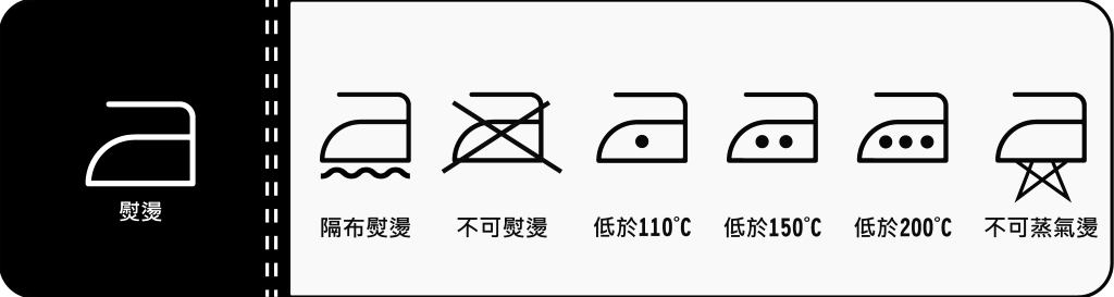 熨燙說明